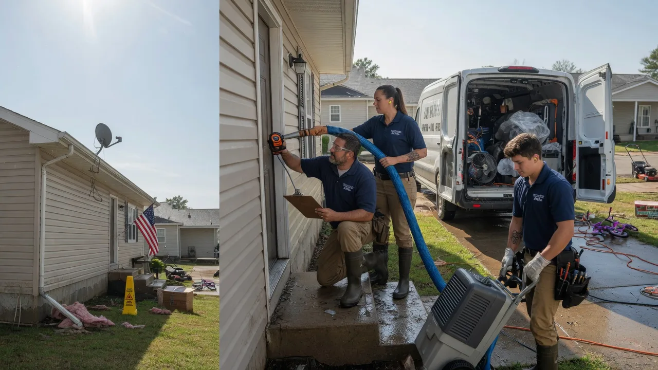 Ceiling Water Damage Restoration in Vanderpool, TX near me